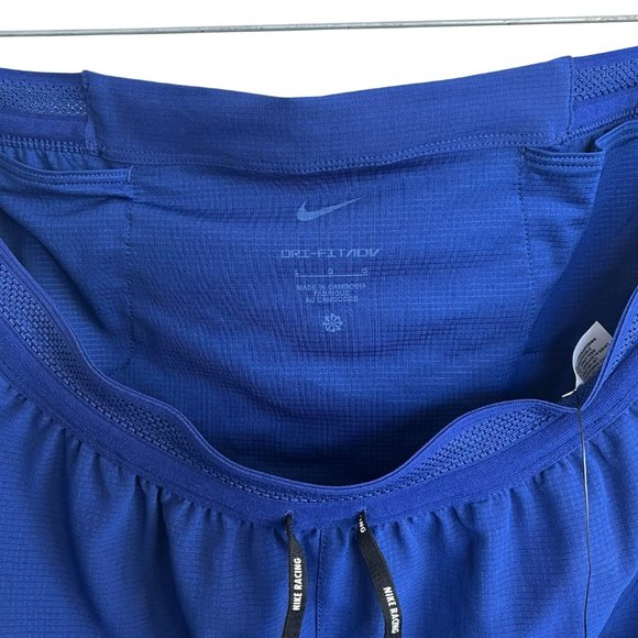 Nike Dri-fit ADV AeroSwift Men's Racing Pants Joggers Deep Royal Blue L - Picture 7 of 10